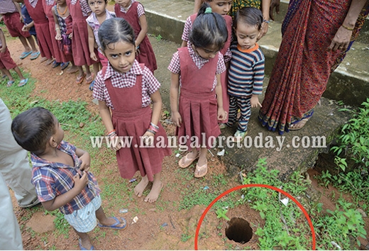 Open borewells...